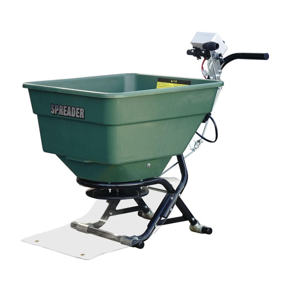 電動肥料散布機　撒きざんまい　台車取付タイプ　６０Ｌ