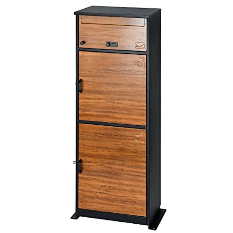 ＫＧＹ工業　宅配ボックス　リシムマルチ　濃木目　ＴＨＢ－３１１５ＤＷ