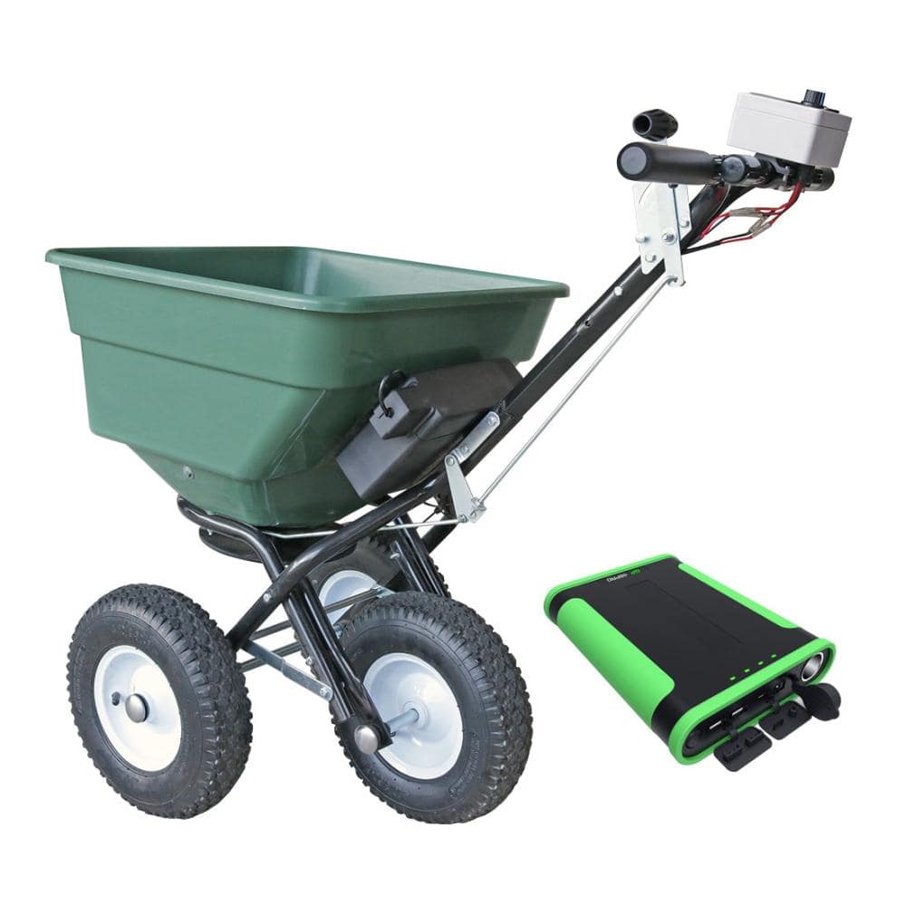 電動肥料散布機　撒きざんまい　３輪タイプ　６０Ｌ