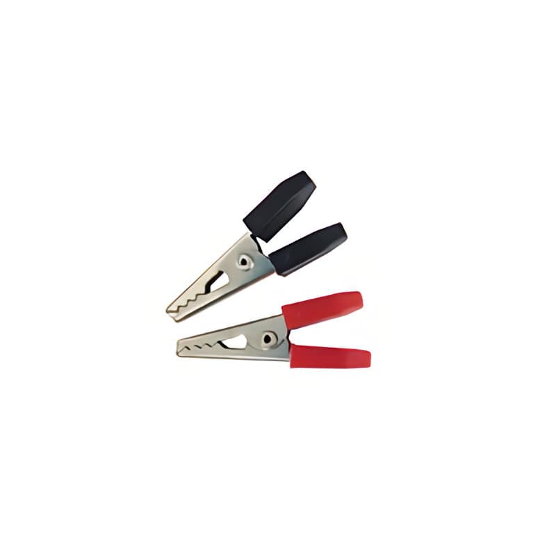 オーム電機　ワニグチクリップ　小　２個入り　ＤＺ－ＷＣＳ／ＲＫ　０９－１８８０