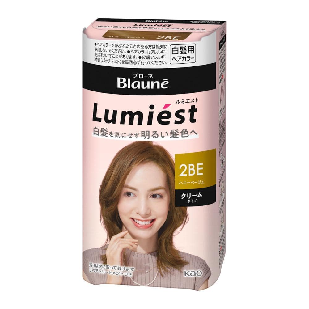 花王　ブローネ　ルミエストヘアカラー　２ＢＥハニーベージュ