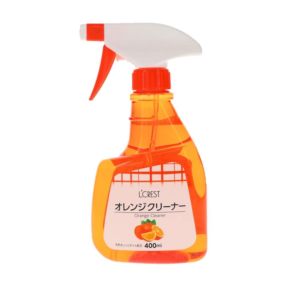 Ｌ’ＣＲＥＳＴ（ルクレスト）　オレンジクリーナー　本体　４００ｍＬ