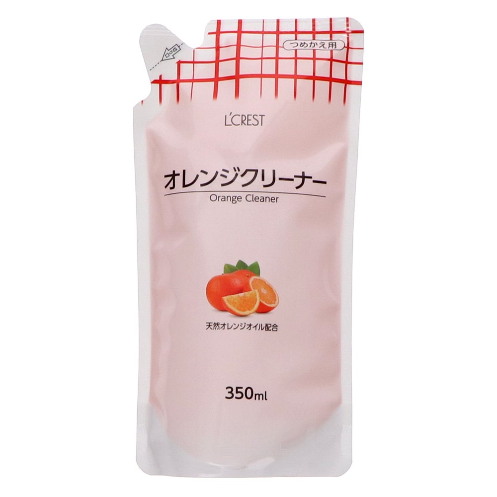 Ｌ’ＣＲＥＳＴ（ルクレスト）　オレンジクリーナー　詰替用　３５０ｍＬ