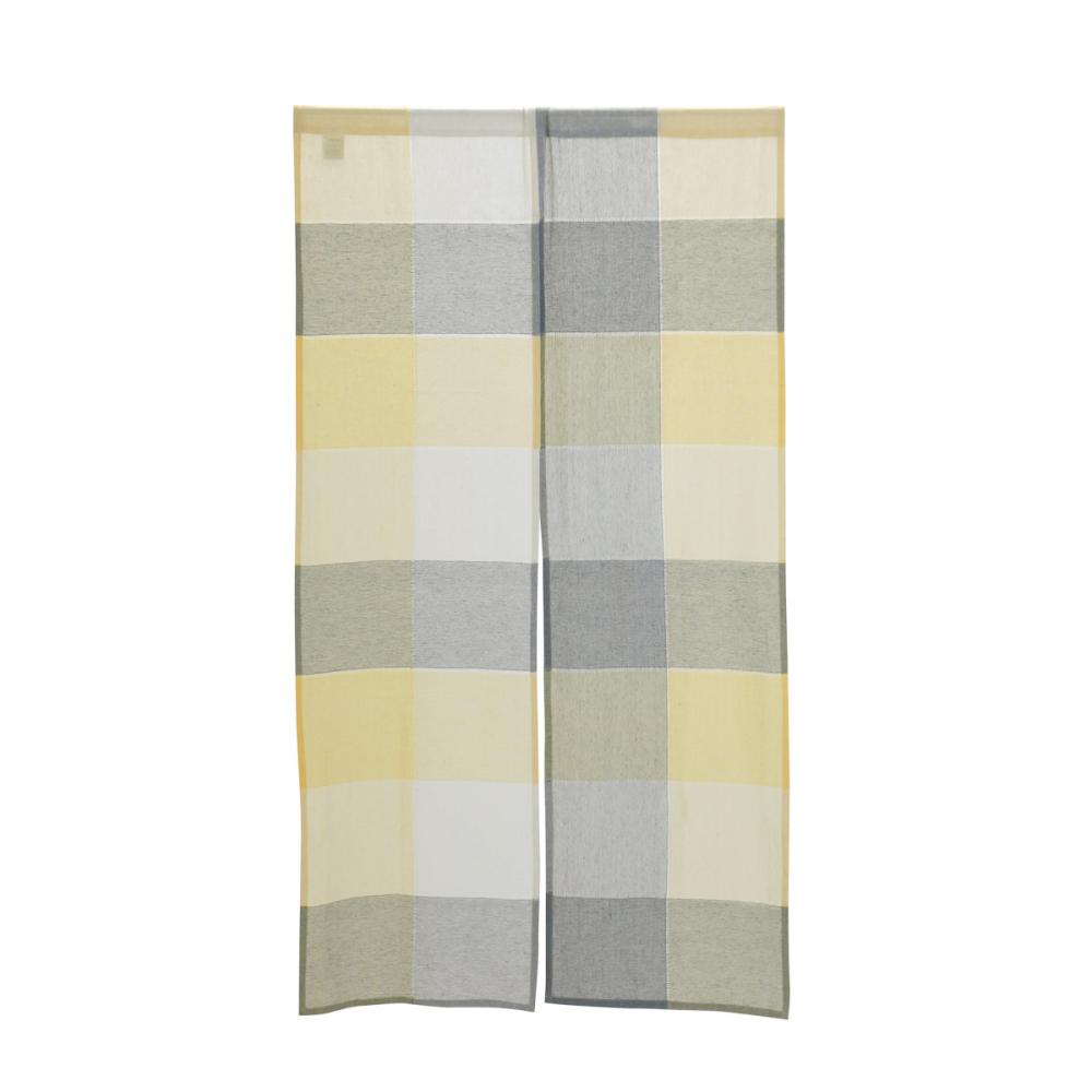 のれん　リサイクルシモン　イエロー　８５×１５０ｃｍ