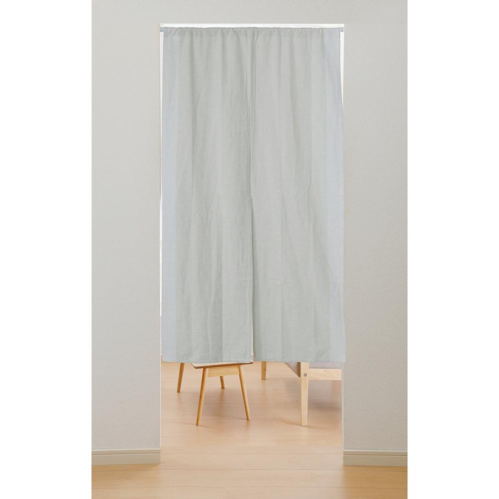 のれん　アンシャンテ　ベージュ　８５×１５０ｃｍ