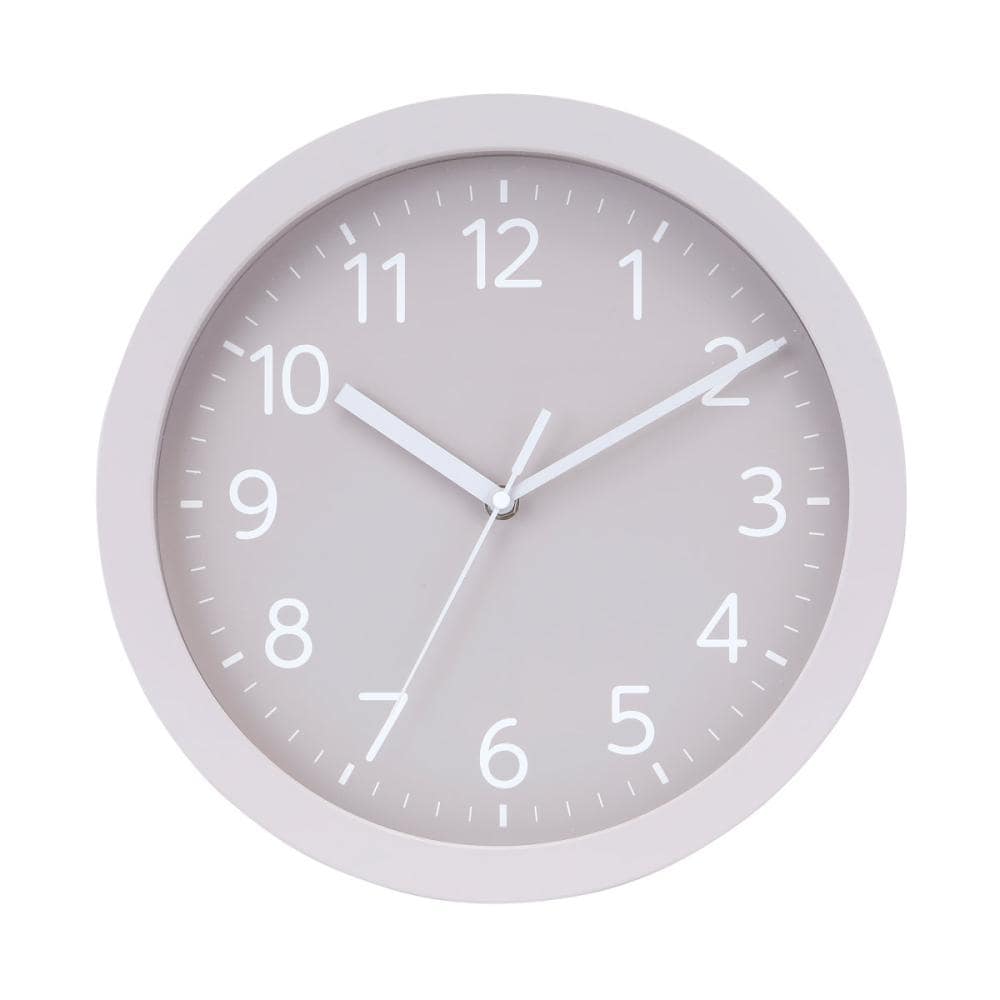 リズム　アナログ掛時計　ピンク　８ＭＧＡ４３ＮＤ１３