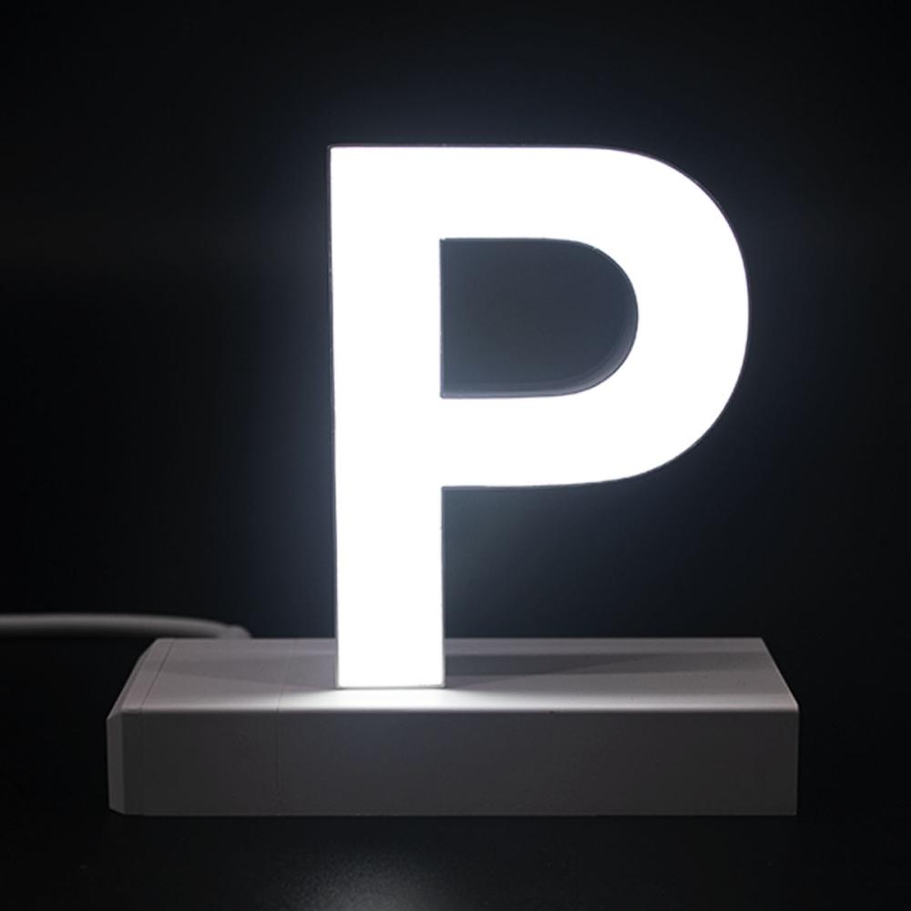 P