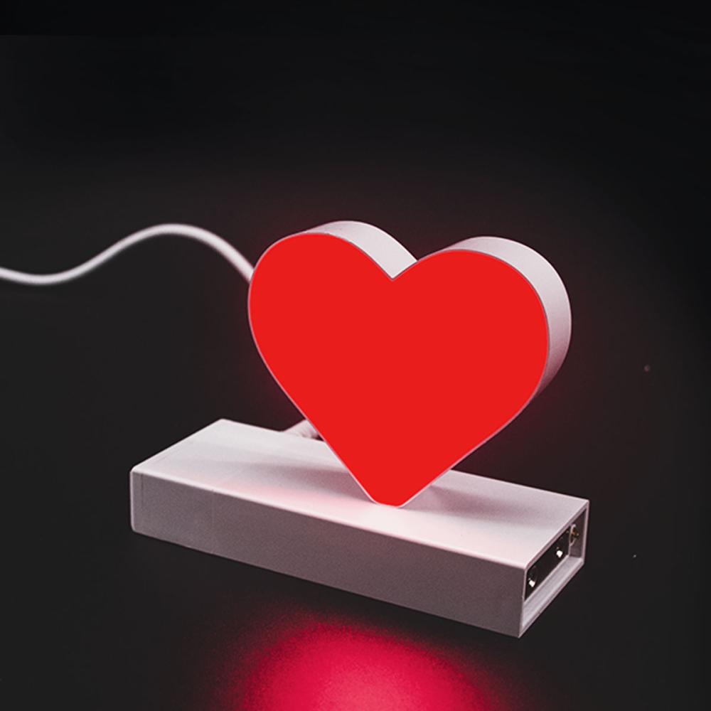 ａｂｃＭＩＸ　マグネット式　文字サイズ１００ｍｍ　【ハート】