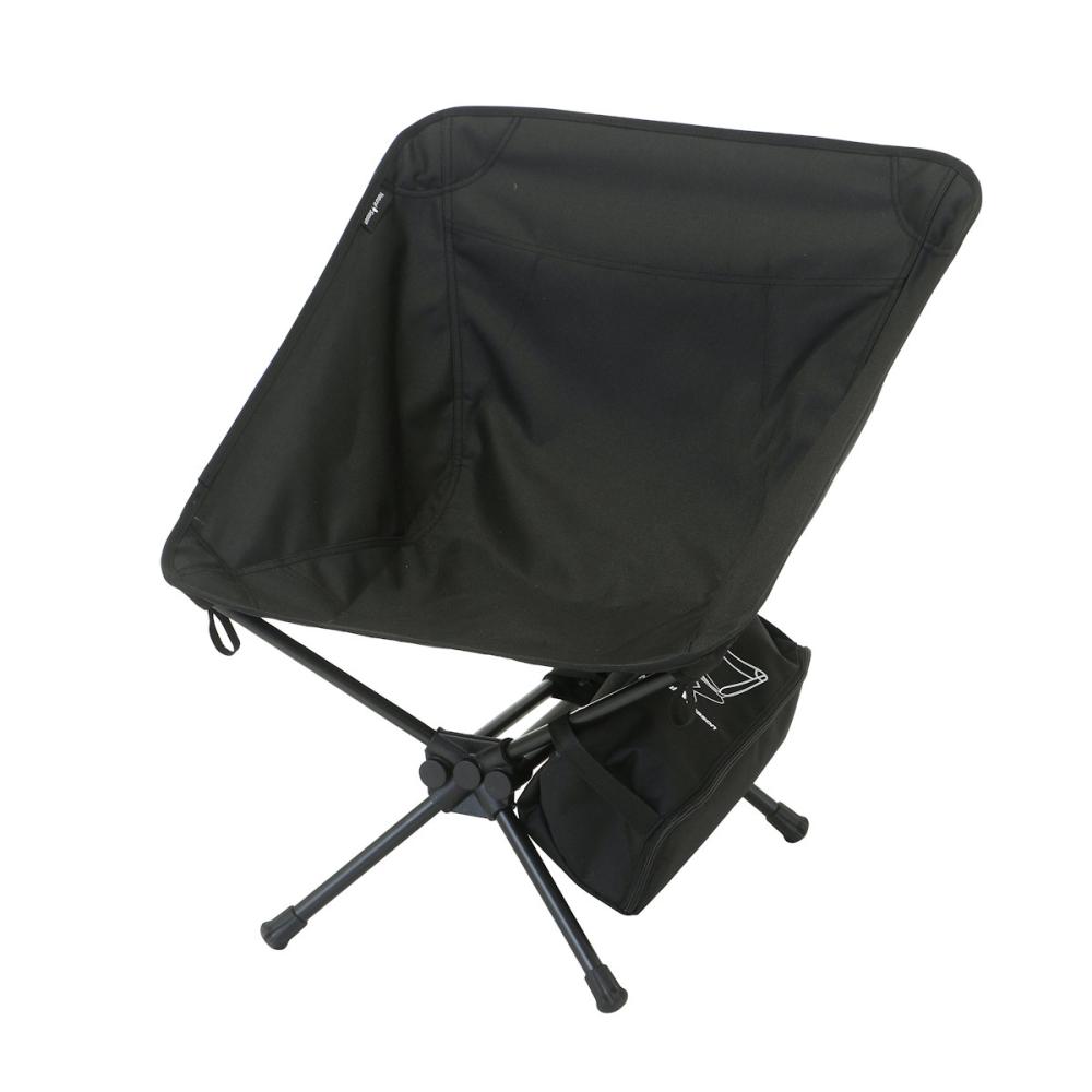 ナチュラルシーズン　ポータブルチェア　ブラック