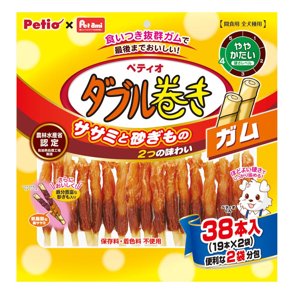 ダブル巻きガム　３８本入り