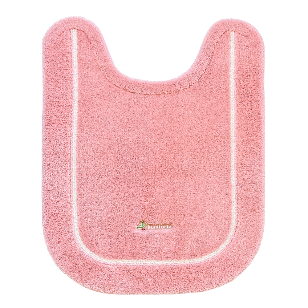 オカ　コムフォルタ６　ロングトイレマット　ピンク