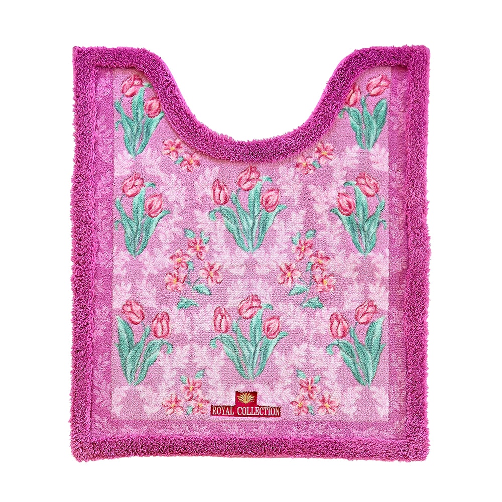 オカ　ロイヤルコレクションアーツ　ロングトイレマット　ピンク