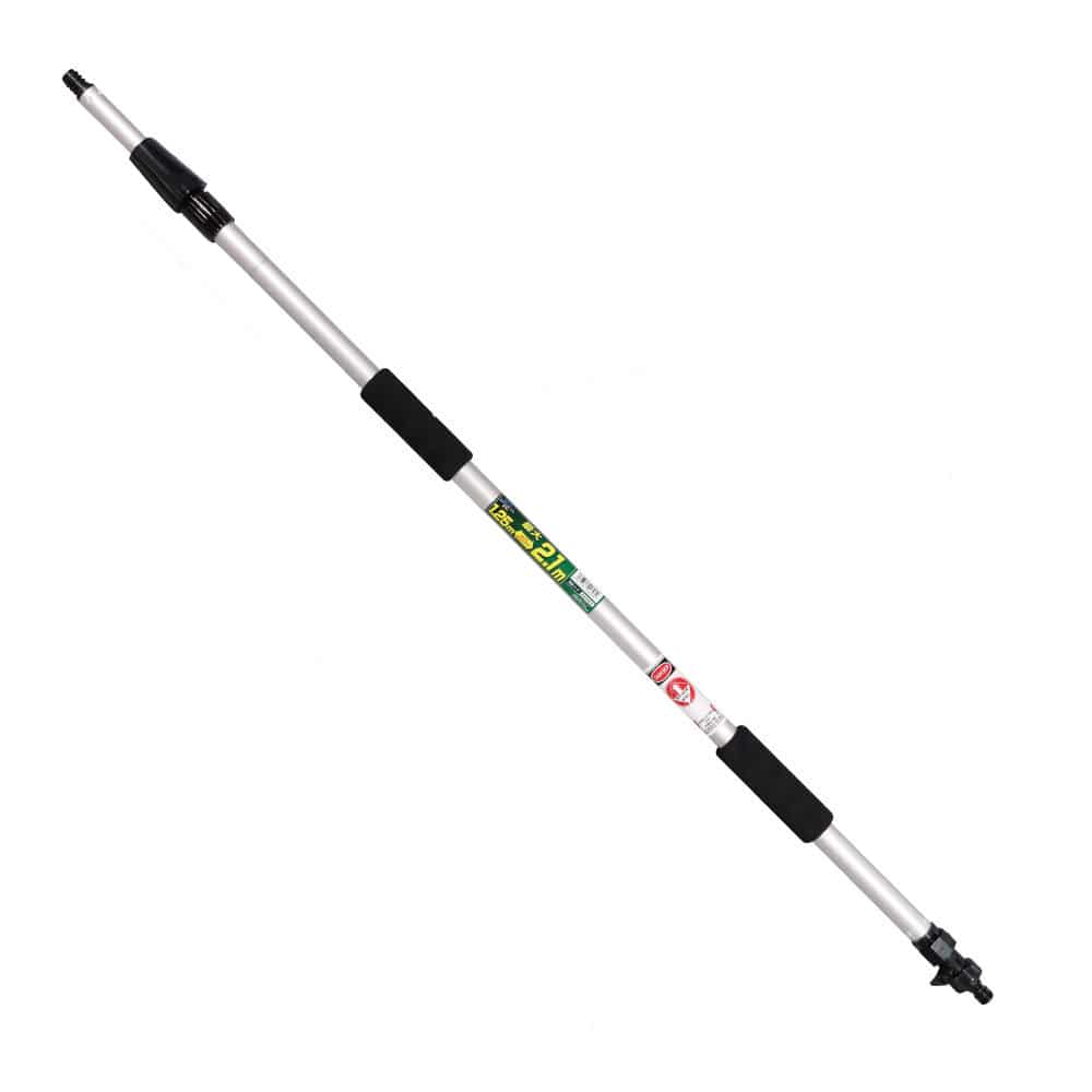 ＪＥＴ　洗車ブラシ用ハンドル　伸縮通水　２．１ｍ