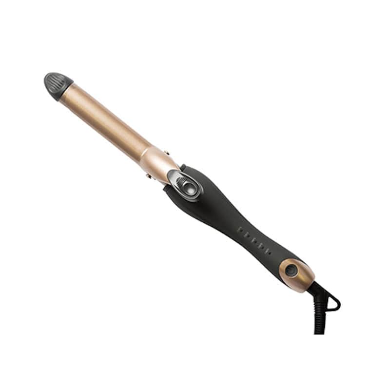 アゲツヤ　セラミックカールヘアアイロン　２５ｍｍ　ゴールド・ブラック　ＡＧ－０００２－２５