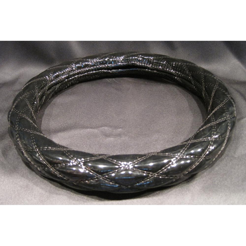 日本ボデーパーツ工業　ダブルステッチ　ハンドルカバー　黒黒　２ＨＳ／２Ｌ