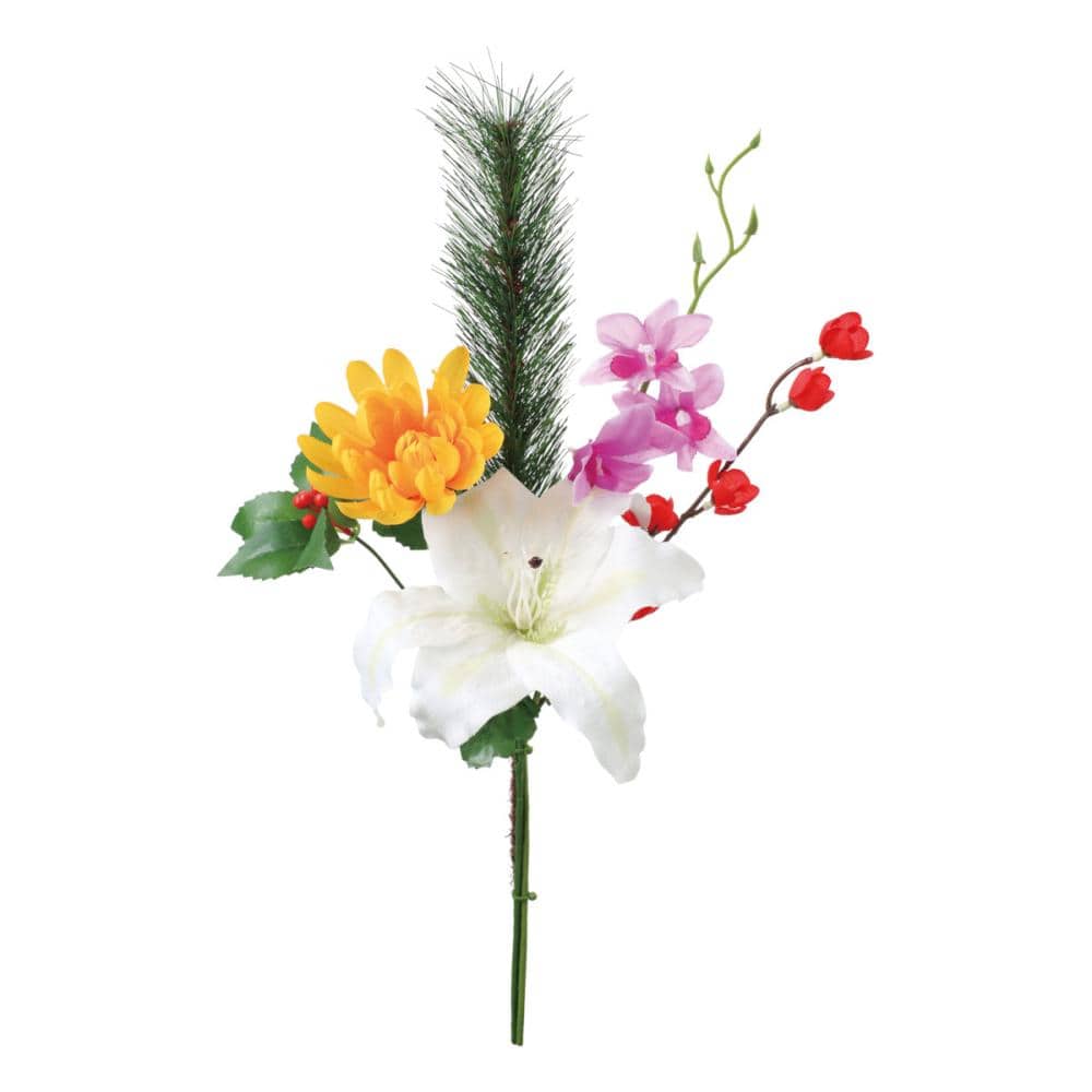造花　正月仏花　組花　ＭＩＸ　Ｍ