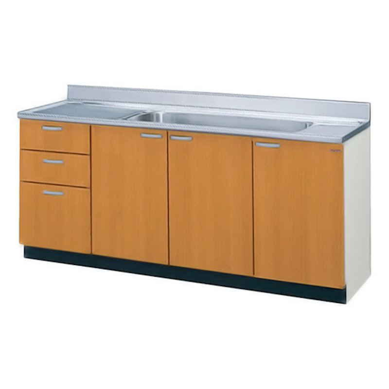 ＬＩＸＩＬ　流し台　間口１８０ｃｍ　ミドルペア　右シンク　ＧＳＭ‐Ｓ‐１８０ＪＸＴＲ