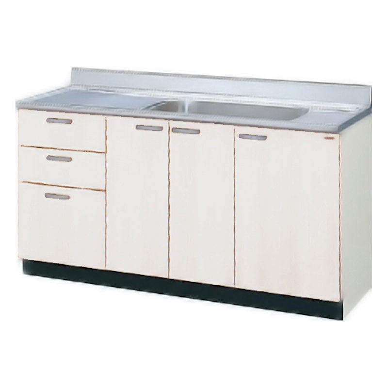 ＬＩＸＩＬ　流し台　間口１５０ｃｍ　ライトグレー　右シンク　ＧＳＥ‐Ｓ‐１５０ＭＸＴＲ