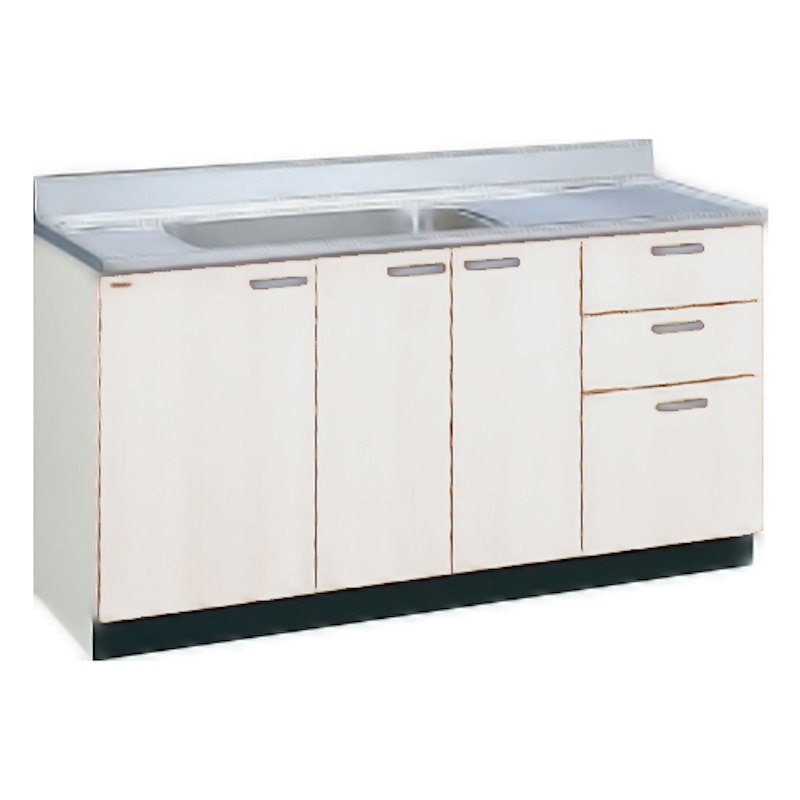 ＬＩＸＩＬ　流し台　間口１５０ｃｍ　ライトグレー　左シンク　ＧＳＥ‐Ｓ‐１５０ＭＸＴＬ