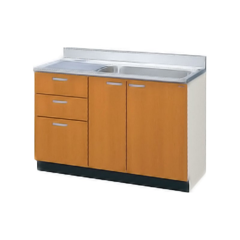 ＬＩＸＩＬ　流し台　間口１２０ｃｍ　ミドルペア　右シンク　ＧＳＭ‐Ｓ‐１２０ＭＸＴＲ