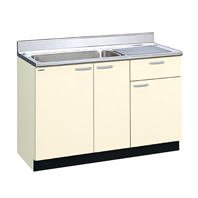 ＬＩＸＩＬ　流し台　間口１２０ｃｍ　アイボリー　ＧＫＦ‐Ｓ‐１２０ＭＹＮＬ