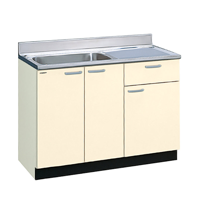 ＬＩＸＩＬ　流し台　間口１１０ｃｍ　アイボリー　ＧＫＦ‐Ｓ‐１１０ＳＹＮＬ