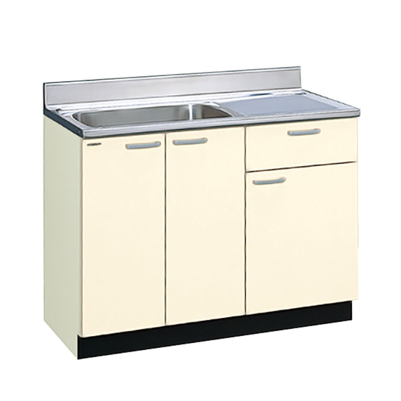 ＬＩＸＩＬ　流し台　間口１０５ｃｍ　アイボリー　ＧＫＦ‐Ｓ‐１０５ＳＹＮＬ