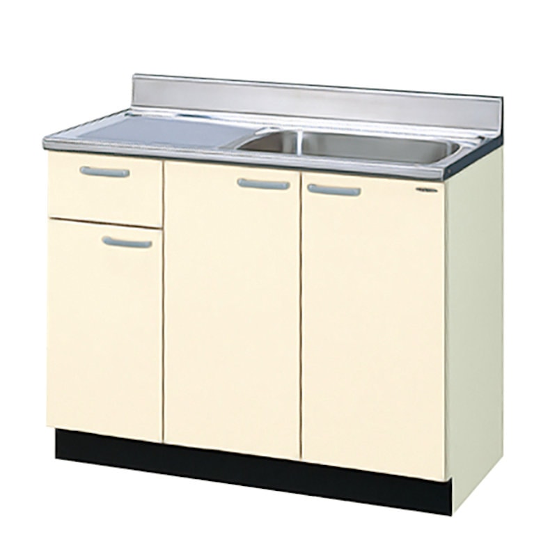 ＬＩＸＩＬ　流し台　間口１００ｃｍ　アイボリー　ＧＫＦ‐Ｓ‐１００ＳＹＮＲ