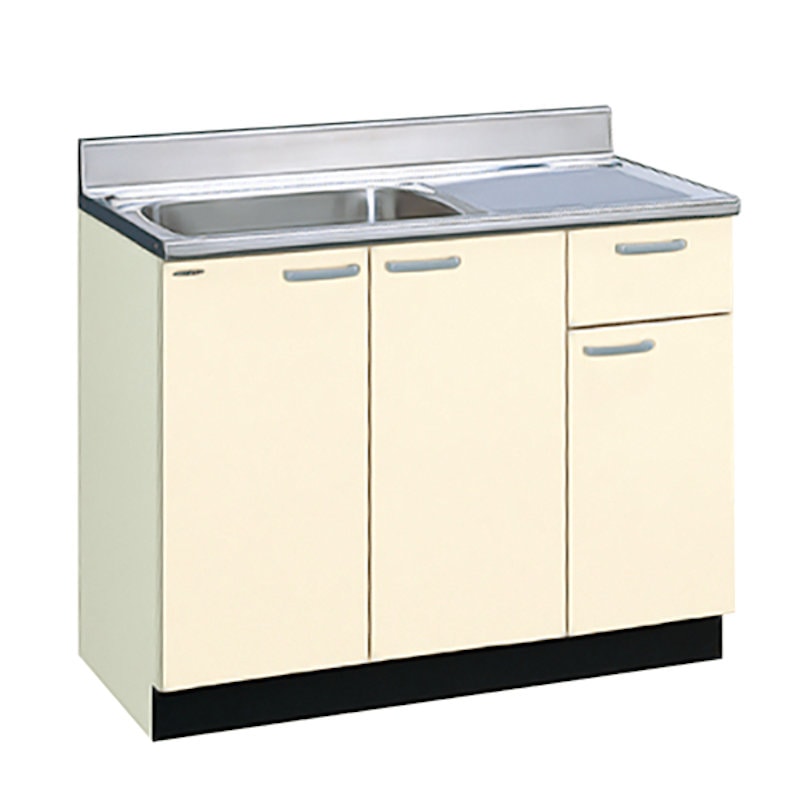 ＬＩＸＩＬ　流し台　間口１００ｃｍ　アイボリー　ＧＫＦ‐Ｓ‐１００ＳＹＮＬ