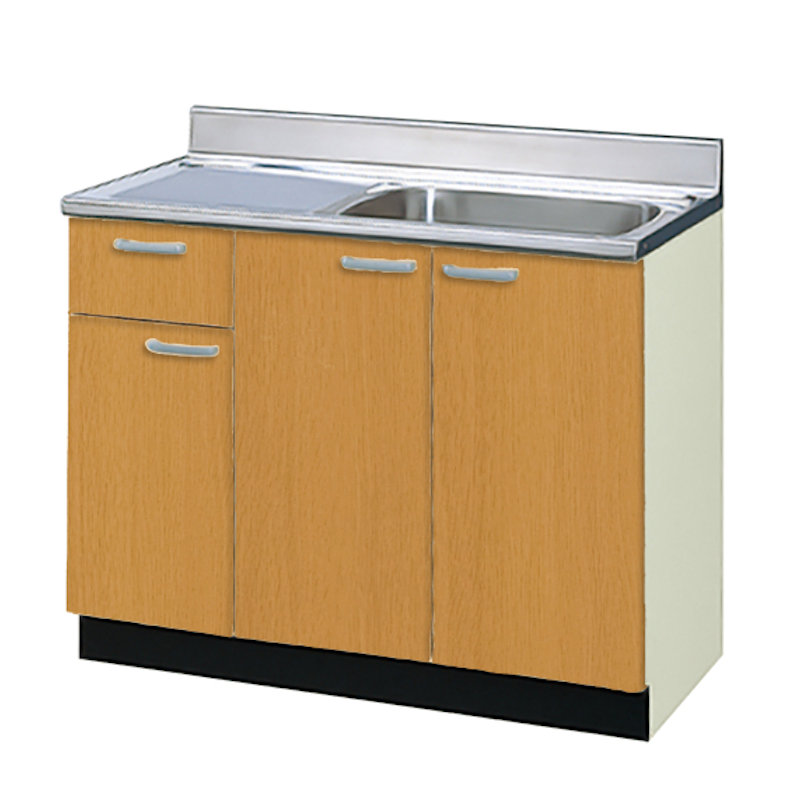 ＬＩＸＩＬ　流し台　間口１００ｃｍ　ライトオーク　ＧＫＷ‐Ｓ‐１００ＳＹＮＲ