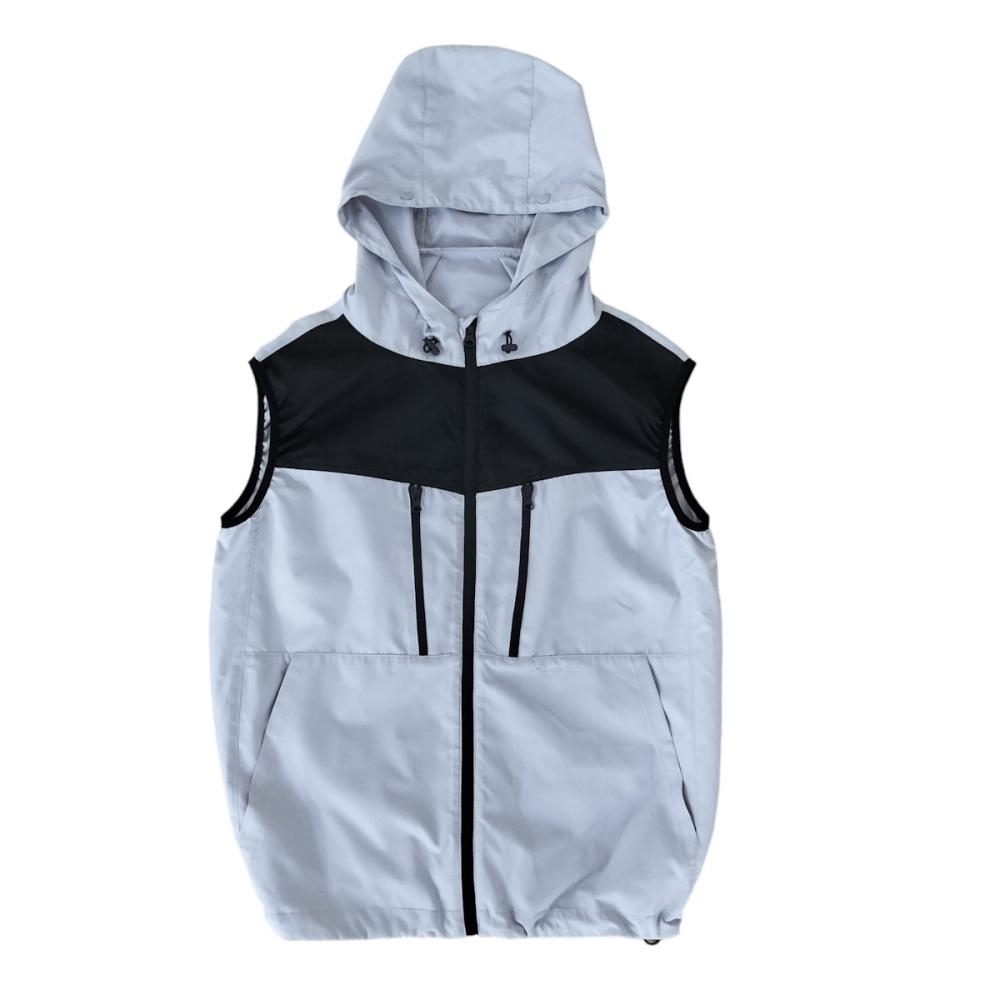 ＳＯＬＶＩＣ（ソルビック）　ファン取付用ウェア　フードベスト　シルバー　ＬＬ