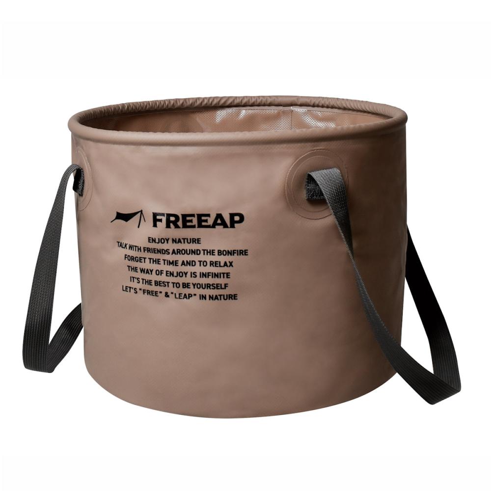 菊屋　ラウンドバケット　２０Ｌ　ベージュ