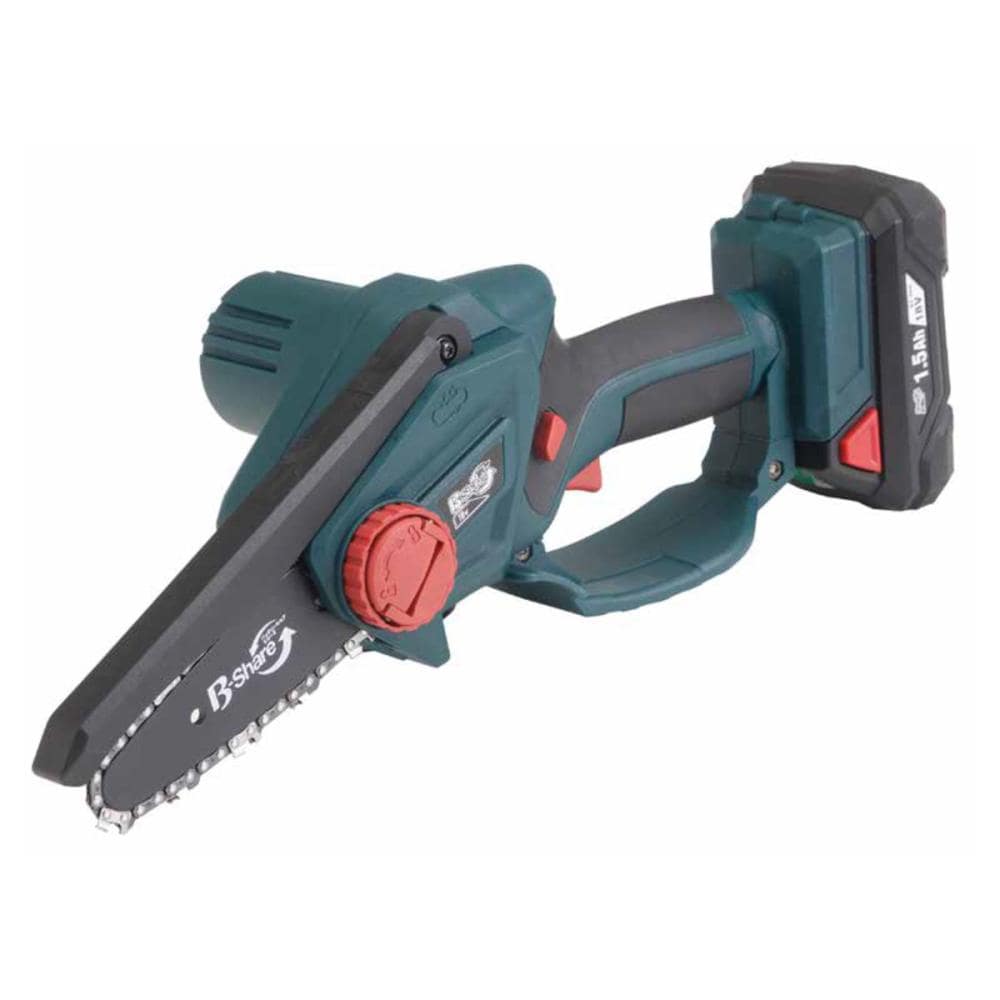 Ｂ－Ｓｈａｒｅ　１８Ｖ充電式ハンディチェーンソー１０ｃｍバー改良型　バッテリー・充電器付き　ＢＳ１８Ｖ２ＨＣ１００