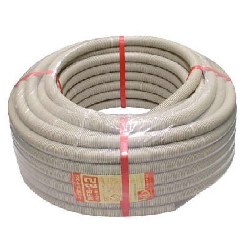 未来工業　ミラフレキＳＳ　ＰＦ管　ＭＦＳ－２２　５０ｍ　ベージュ