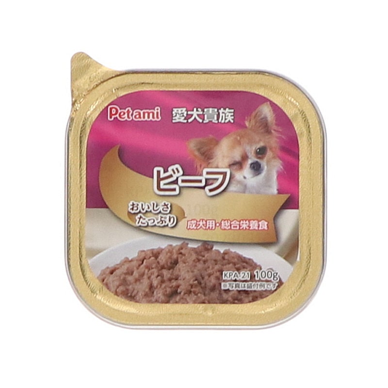 Ｐｅｔａｍｉ　愛犬貴族トレイ　ビーフ　１００ｇ