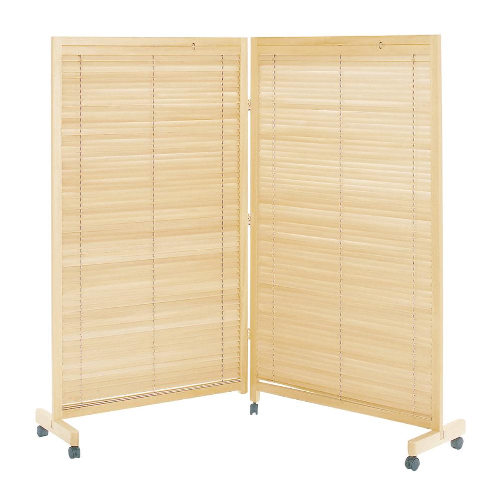 パーテーション（衝立）　２連　ナチュラル　ＪＰ－ＬＢ２