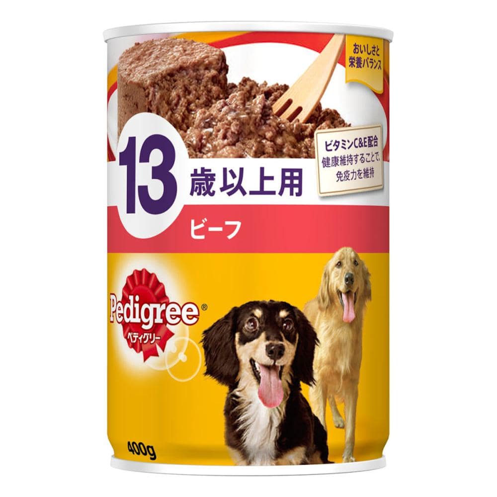 ペディグリー１３歳以上用　ビーフ　４００ｇ