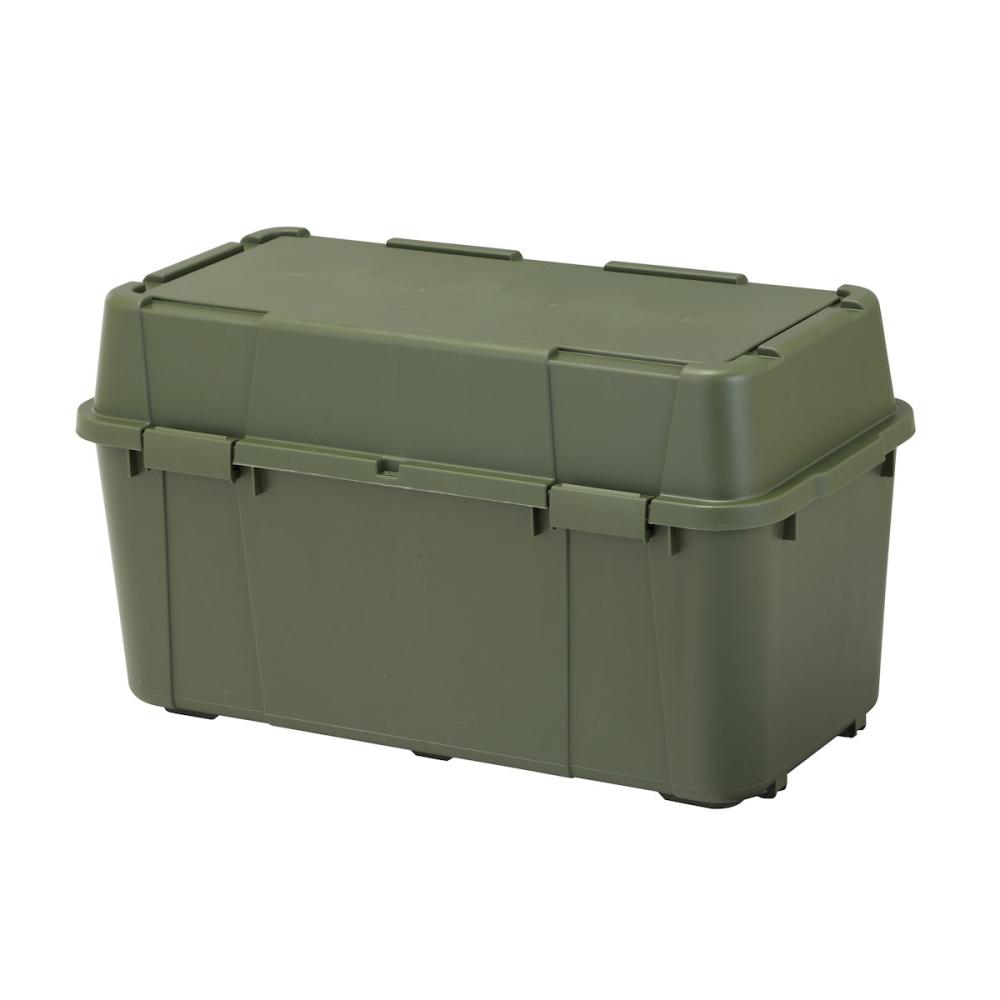 アテーナライフ　耐候性ストロングコンテナ　１０５Ｌ　鍵穴付き　カーキ　８８０