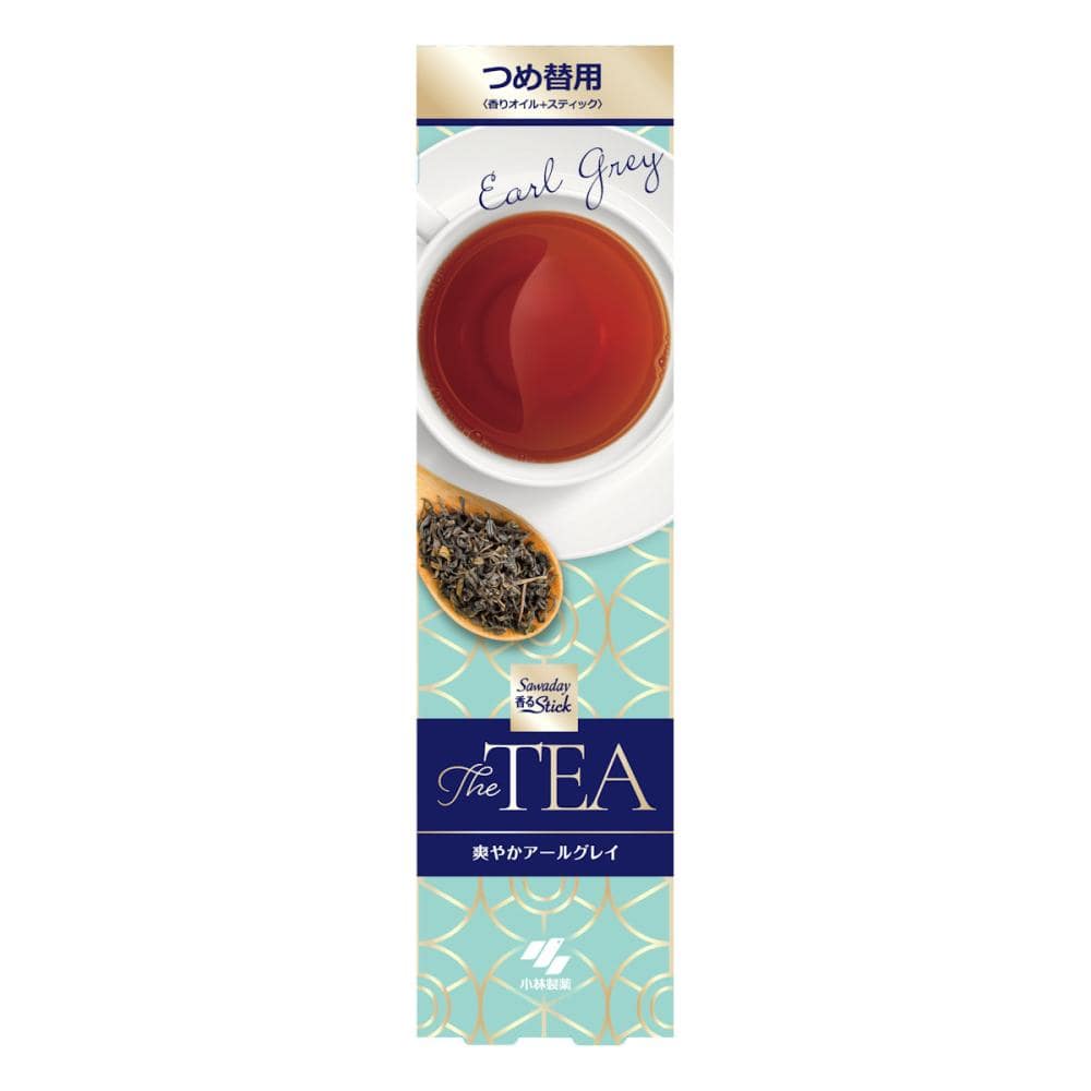小林製薬　サワデー香るスティック　ＴＥＡ　爽やかアールグレイ　詰め替え用　７０ｍＬ
