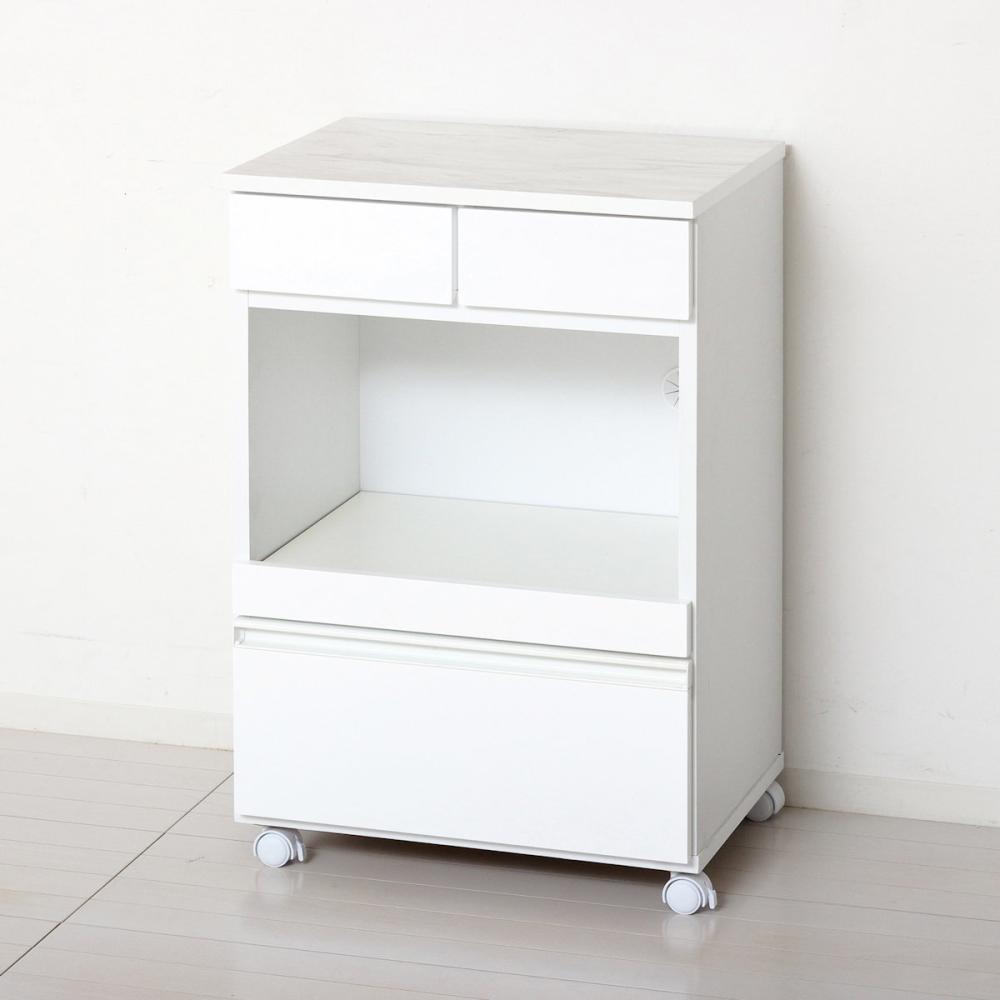 クロシオ　コンパクトレンジワゴン　ホワイト　２３７３６