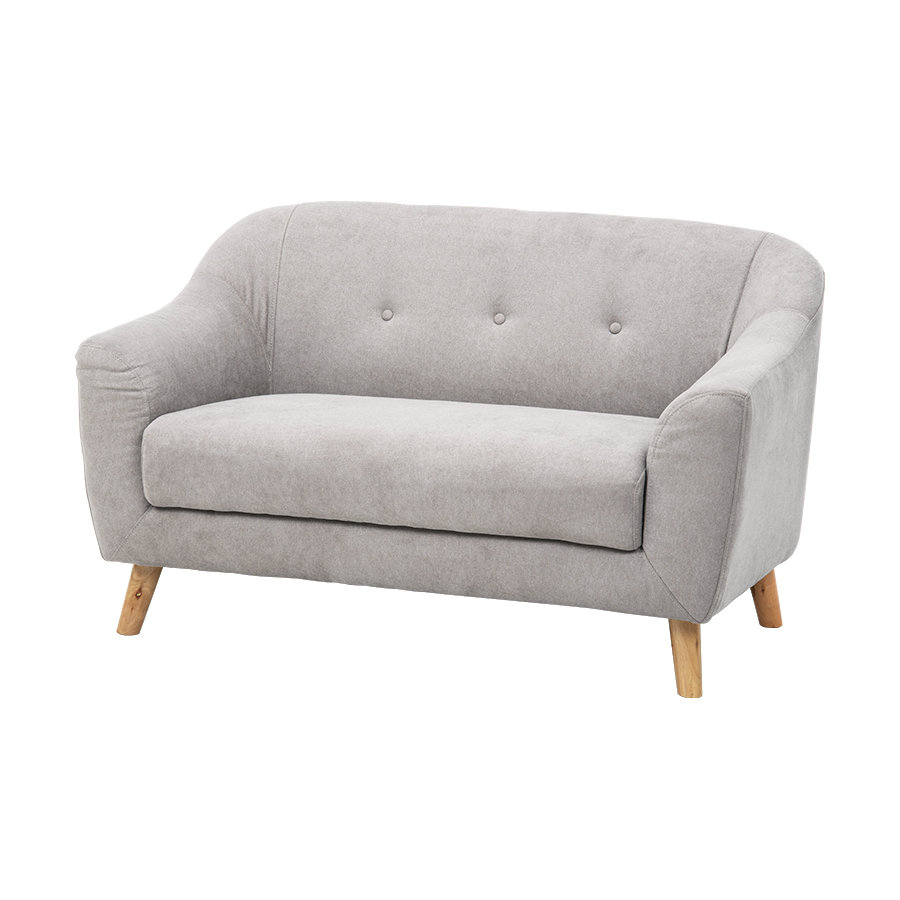 萩原　２人掛けソファ　エメル　グレー　２Ｐ－ＧＹ