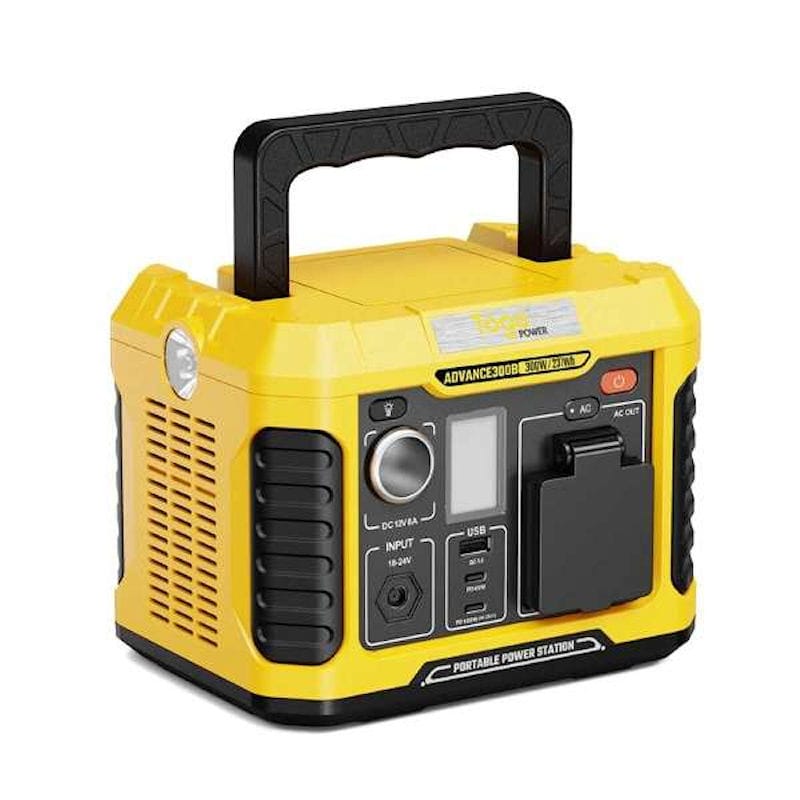 Ｔｏｇｏｐｏｗｅｒ　ポータブル電源　ＡＤ３００Ｂ　容量２３１Ｗｈ　６２４００ｍＡｈ