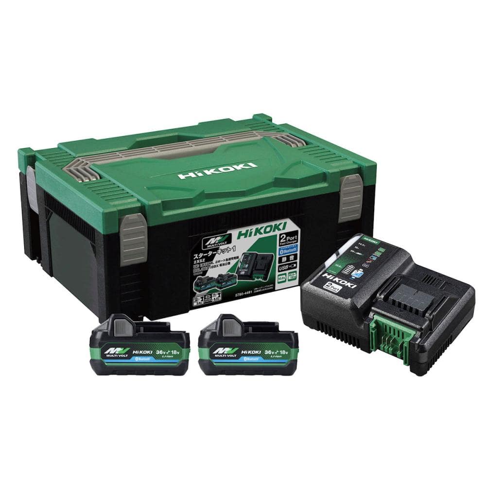 ＨｉＫＯＫＩ（ハイコーキ）　２ポート充電器スターターキット１　ＵＣ１８ＹＤＭＬ（２ＸＳＺ）