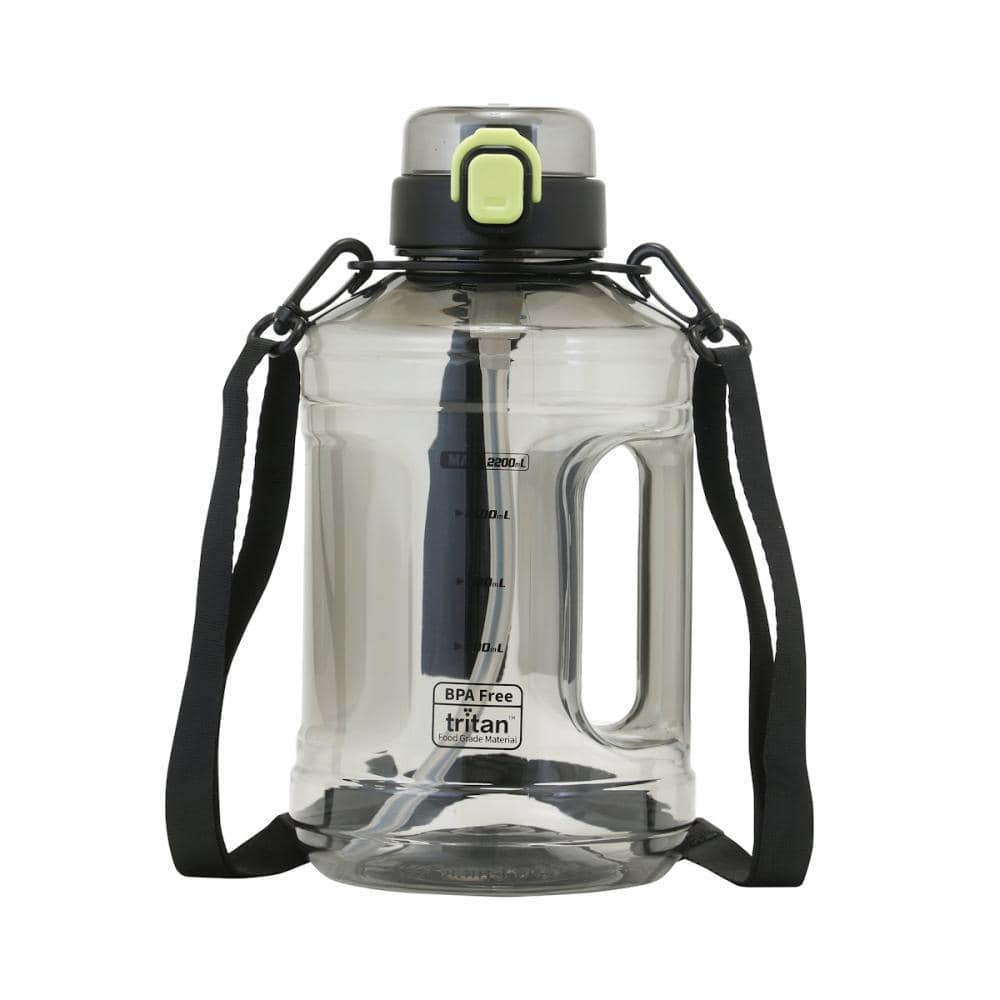 アテーナライフ　目盛付き大容量ウォーターボトル　２．２Ｌ