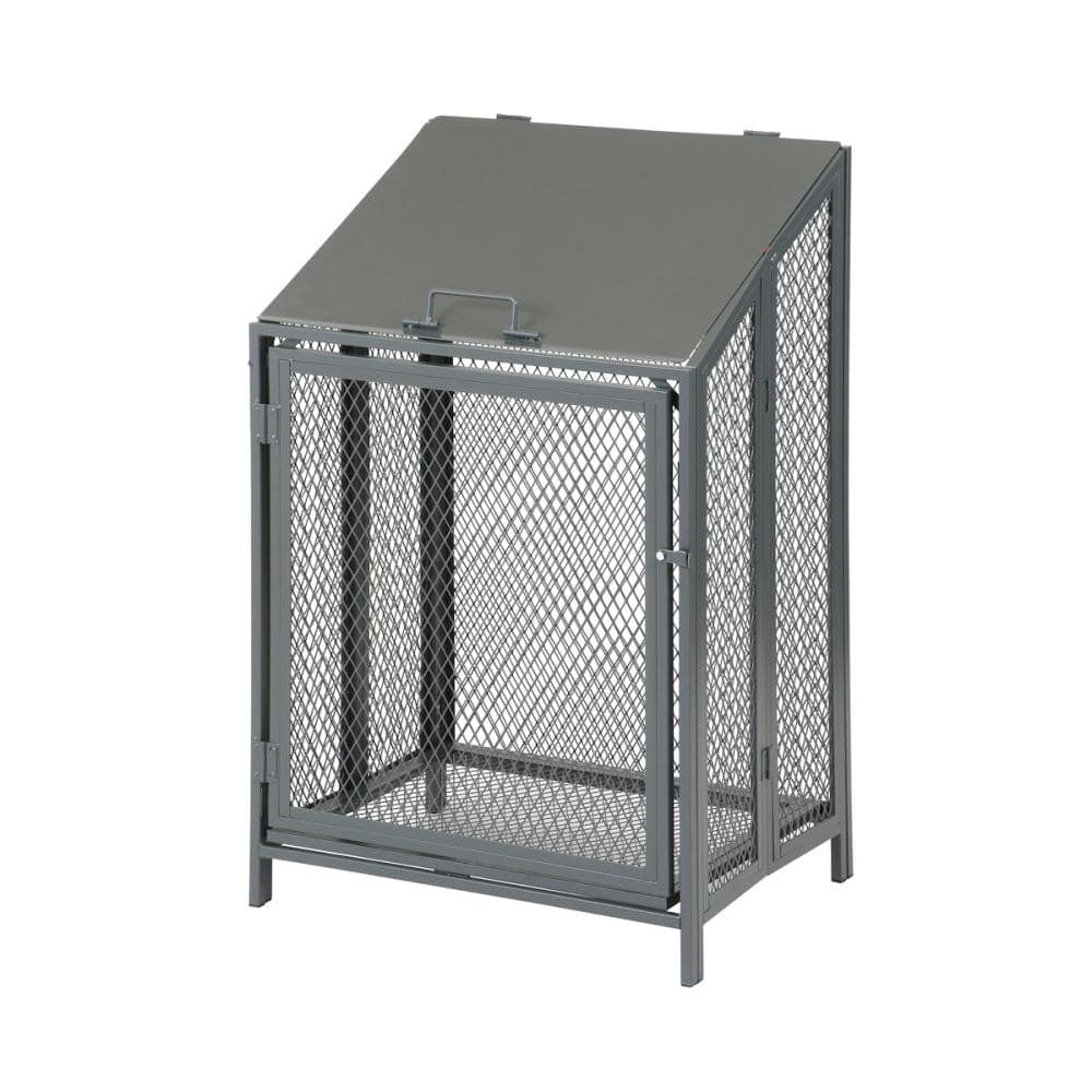 アテーナライフ　折りたたみゴミステーション　シングル　約２００Ｌ