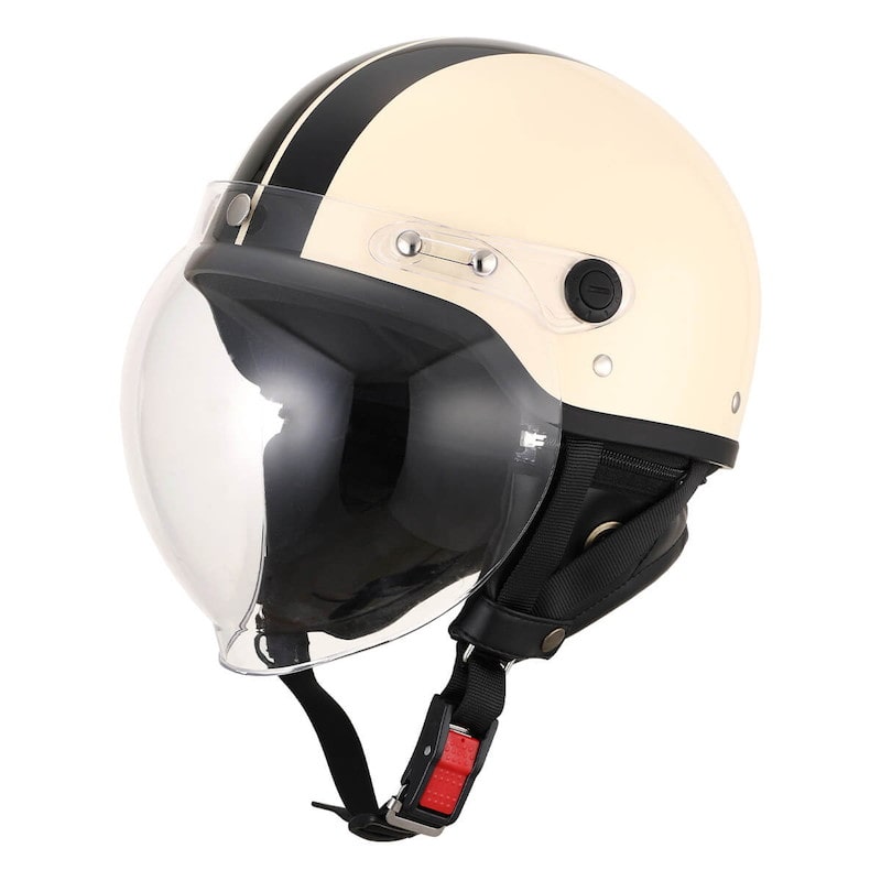 石野　バブルシールド付ハーフヘルメット