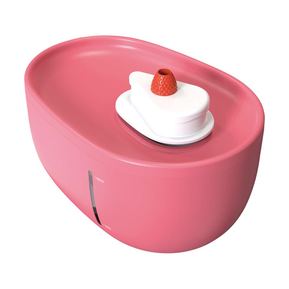 イチゴケーキのウォーターファウンテン