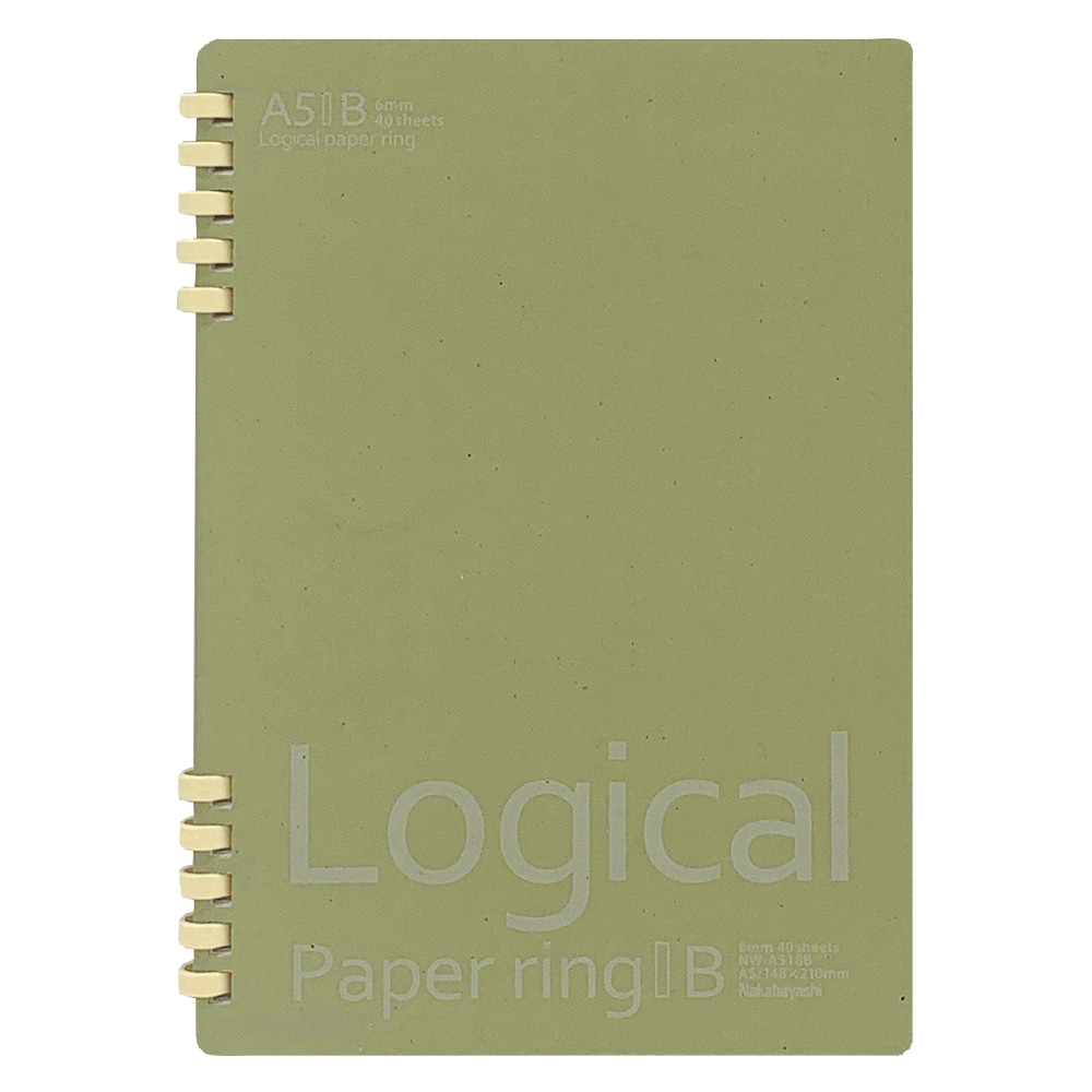 ペーパーリングノートＡ５　Ｂ罫　４０枚