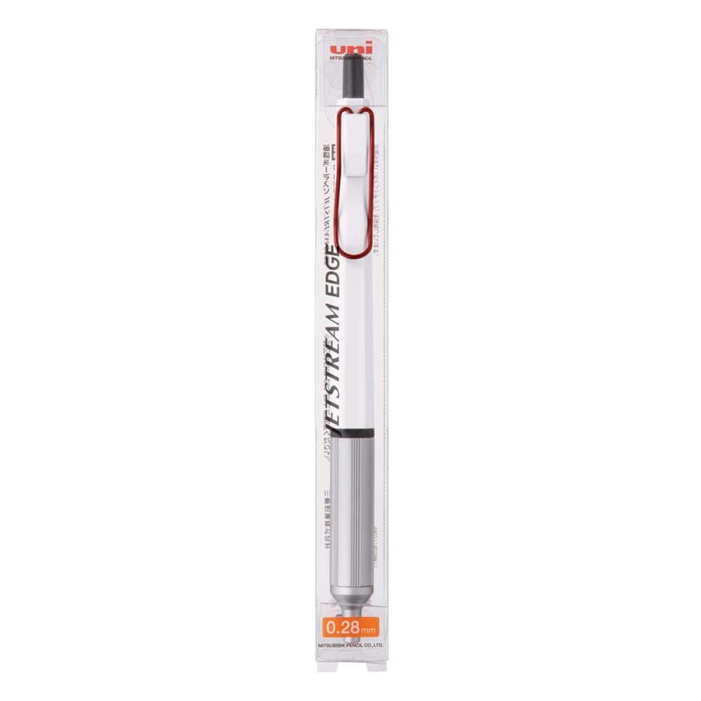 三菱　ジェットストリームＥＤＧＥ　０．２８　ホワイトレッド