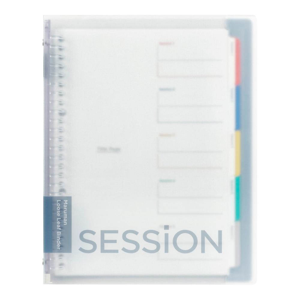 マルマン　Ｂ５　バインダー　セッション　クリア